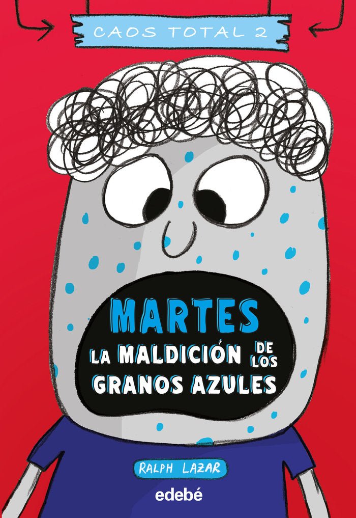 MARTES LA MALDICION DE LOS GRANOS AZULES, de LISA SWERLING | portada del libro