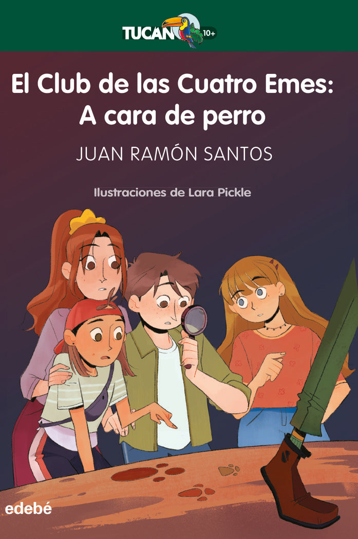 El Club de las Cuatro Emes: A cara de perro, de SANTOS DELGADO, JUAN RAMON | portada del libro