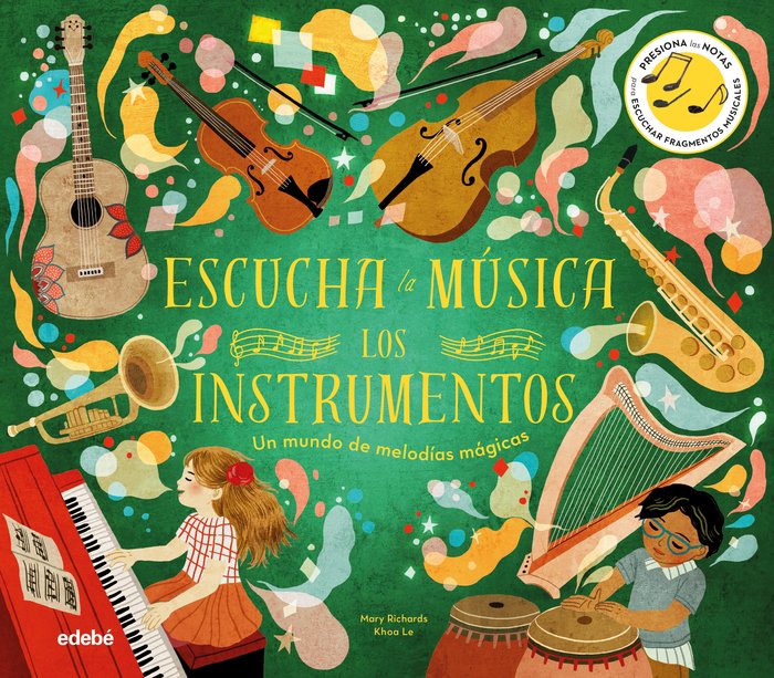 INSTRUMENTOS ESCUCHA LA MUSICA, de RICHARDS, MARY | portada del libro