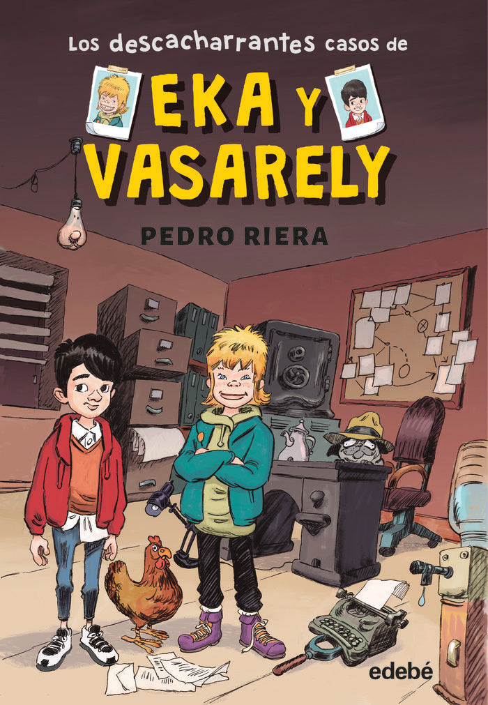 1. LOS DESCACHARRANTES CASOS DE EKA Y VASARELY, de RIERA, PEDRO | portada del libro