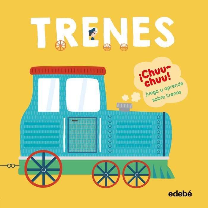 TRENES LIBRO MAS LOCOMOTORA DE MADERA, de PAYNE, SALLY | portada del libro