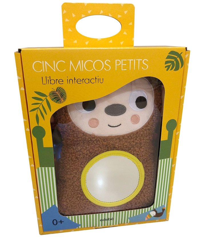 CINC MICOS PETITS LLIBRE INTERACTIU PER NADONS, de ELEPHANT AND BIRD | portada del libro