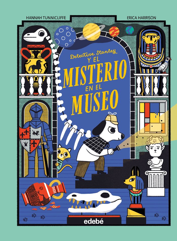 DETECTIVE STANLEY Y EL MISTERIO EN EL MUSEO, de TUNNICLIFFE, HANNAH | portada del libro