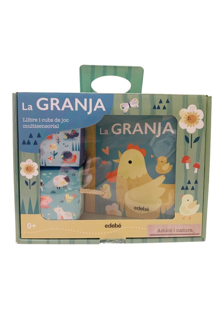 LA GRANJA. LLIBRE I CUBS DE JOC MULTISENSORIAL, de BROOKS, SUSIE | portada del libro