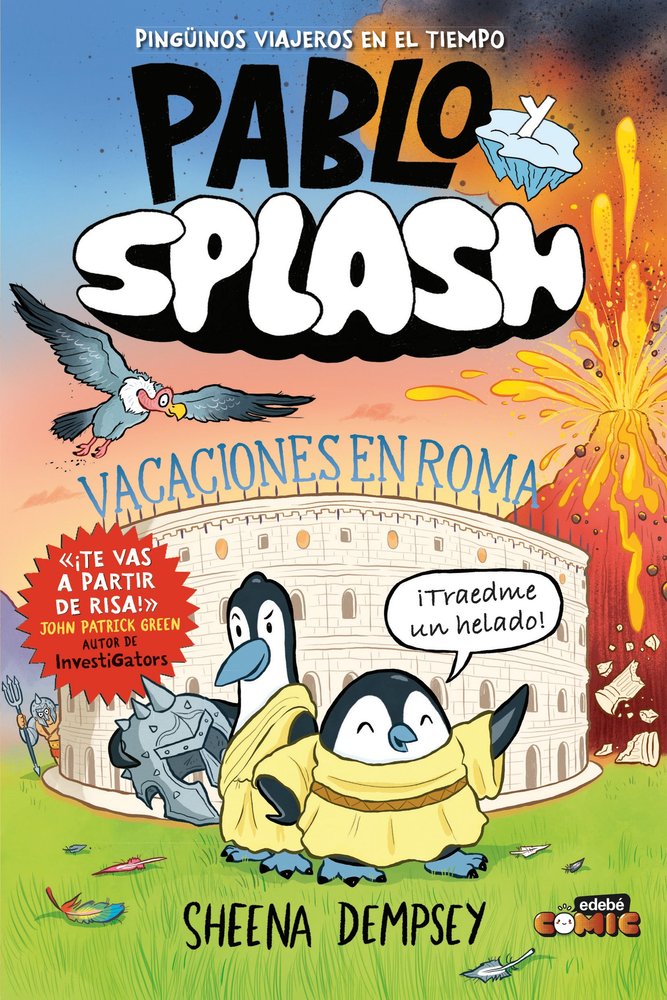 PABLO Y SPLASH. VACACIONES EN ROMA, de DEMPSEY, SHEENA | portada del libro