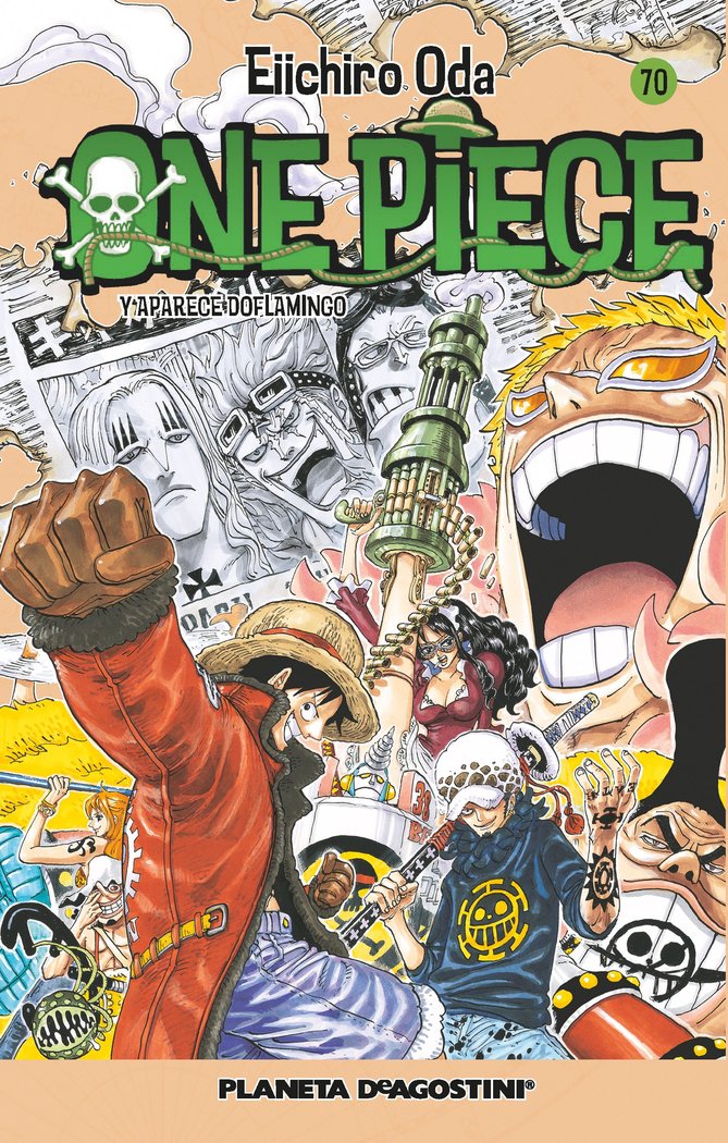 One Piece nº 70, de Oda, Eiichiro | portada del libro