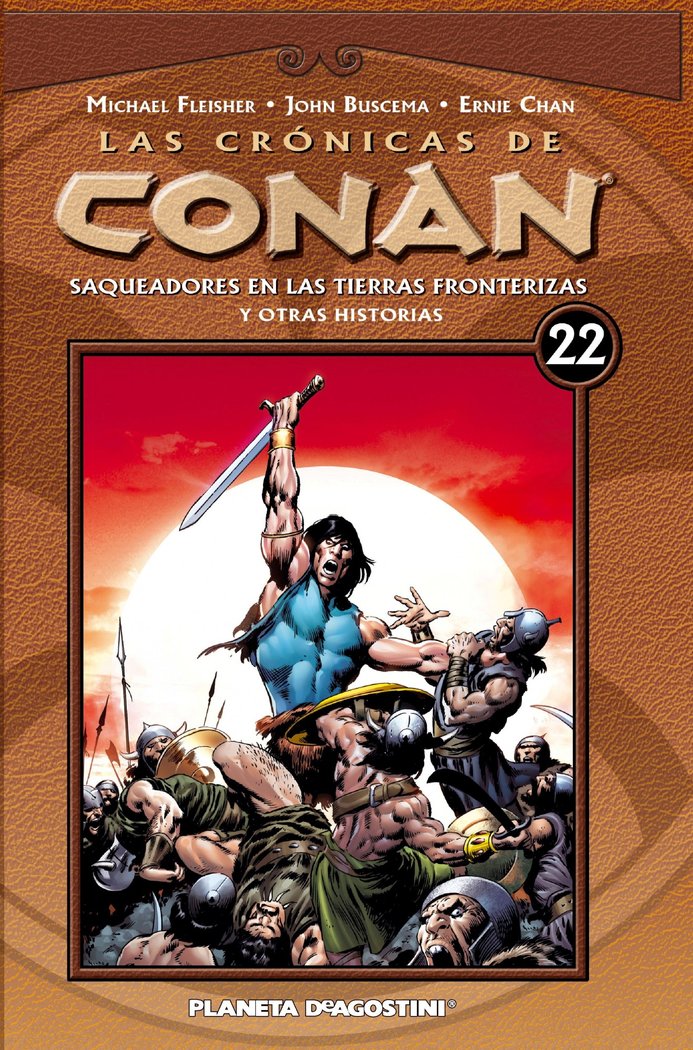 Las crónicas de Conan nº 22/34, de Fleisher | portada del libro