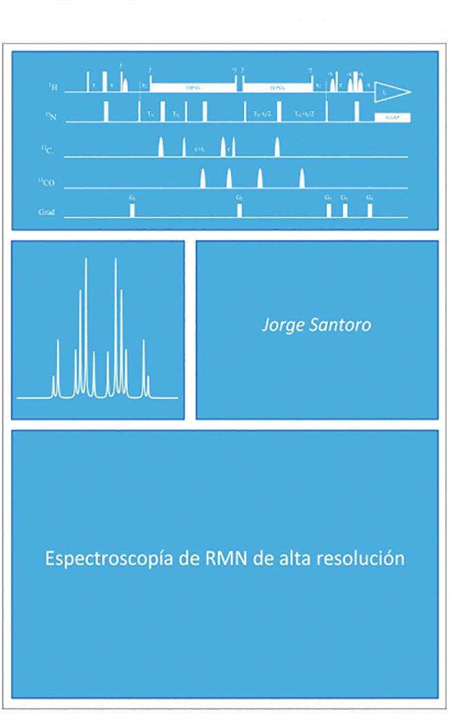 Espectroscopía de rmn de alta resolución, de Santoro, Jorge | portada del libro