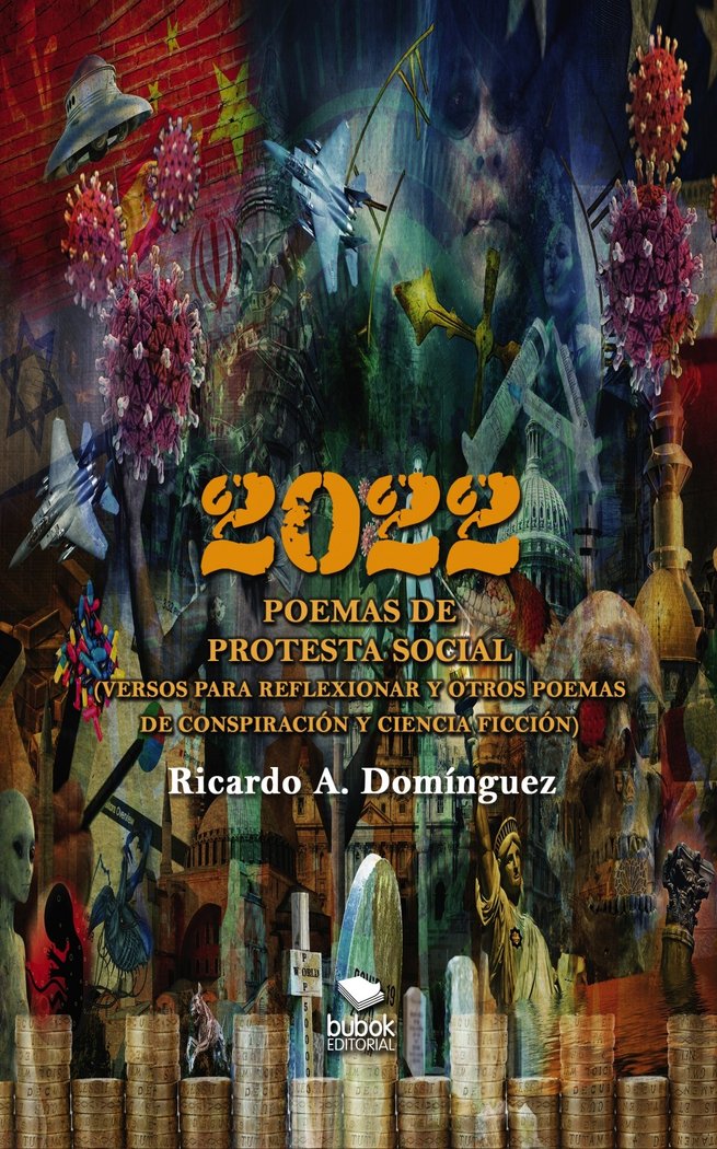 2022 - Poemas de protesta social, de Domínguez, Ricardo A. | portada del libro