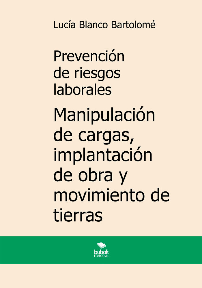 Prevención de riesgos laborales, de Blanco Bartolomé, Lucía | portada del libro