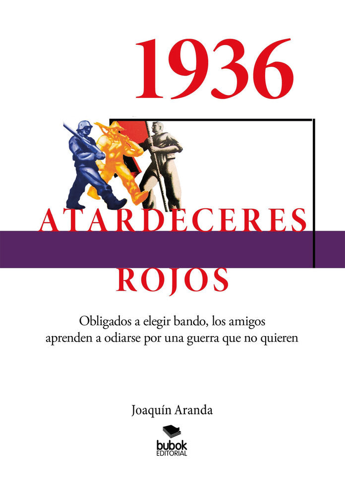 1936 - Atardeceres rojos, de Aranda Castañer, Joaquín | portada del libro