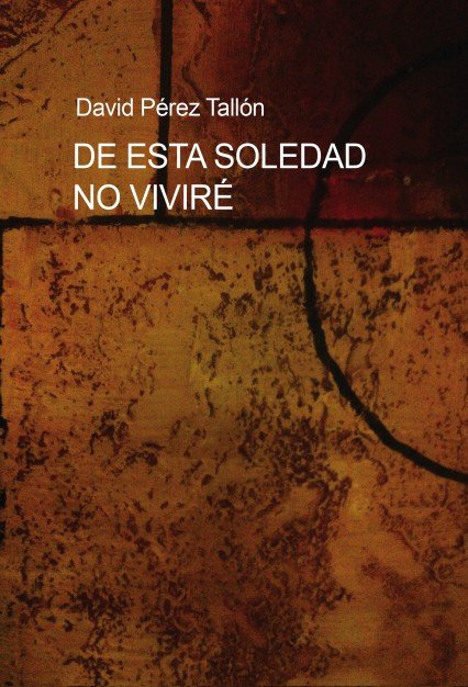 De Esta Soledad No Viviré, de Tallón Pérez, David | portada del libro