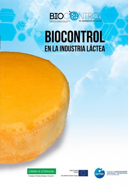 Biocontrol en la industria láctea | portada del libro