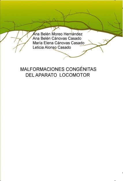 MALFORMACIONES CONGÉNITAS DEL APARATO LOCOMOTOR, de Moreo Hernández, Ana Belén | portada del libro