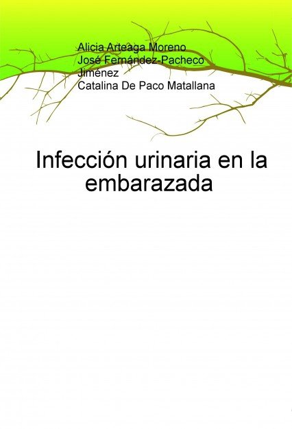 Infección urinaria en la embarazada, de Moreno Arteaga, Alicia | portada del libro
