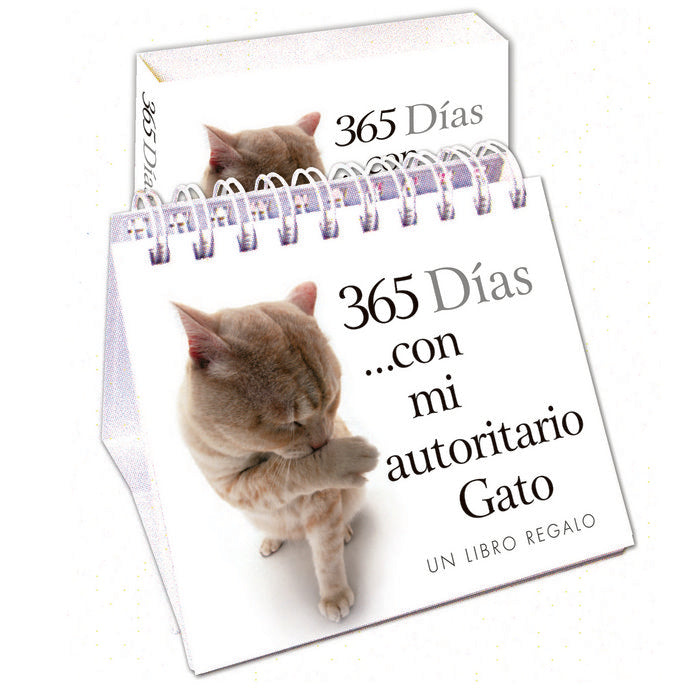 365 días con mi autoritario gato, de Exley, Helen | portada del libro