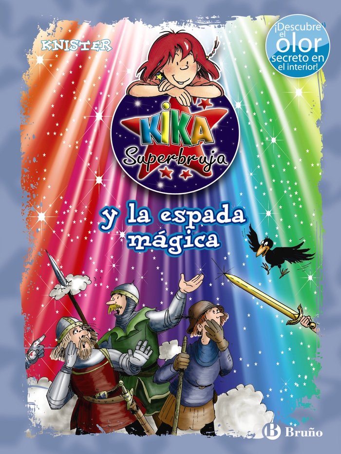 Kika Superbruja y la espada mágica (Ed. COLOR), de KNISTER | portada del libro