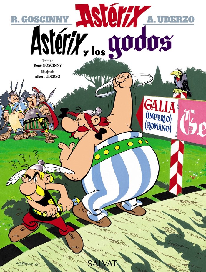 Astérix y los godos, de Uderzo, Albert | portada del libro