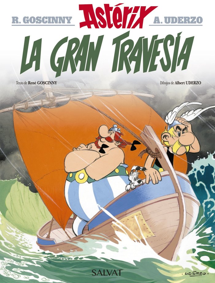 La gran travesía, de Goscinny, René | portada del libro
