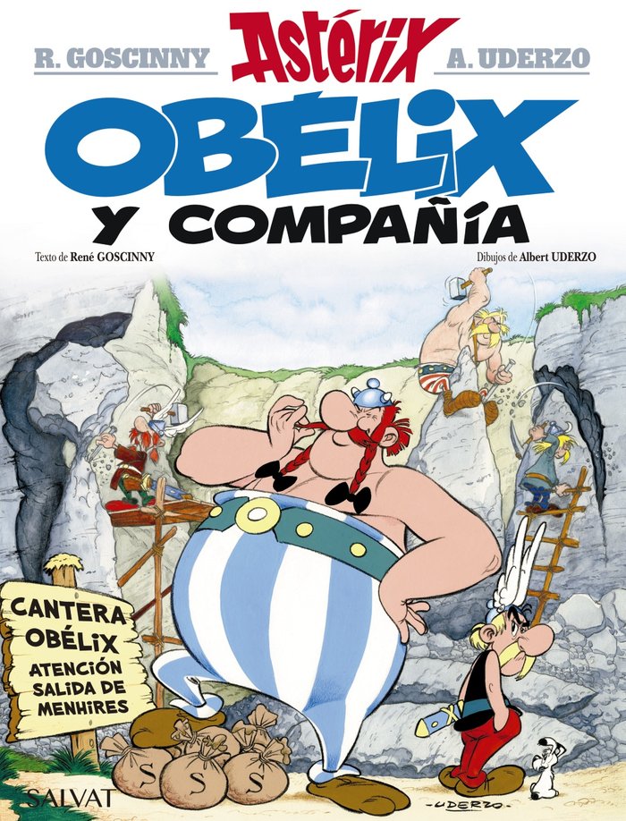 Obélix y compañía, de Goscinny, René | portada del libro