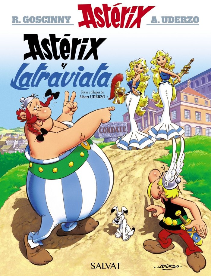 Astérix y Latraviata, de Uderzo, Albert | portada del libro
