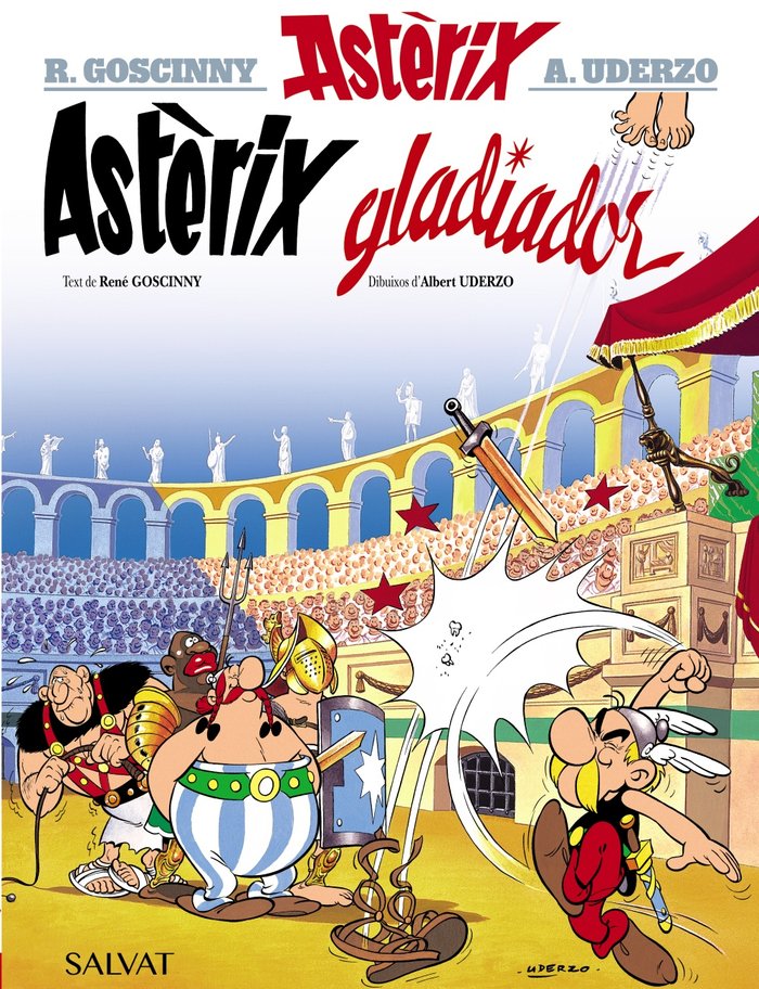 Astèrix gladiador, de Goscinny, René | portada del libro