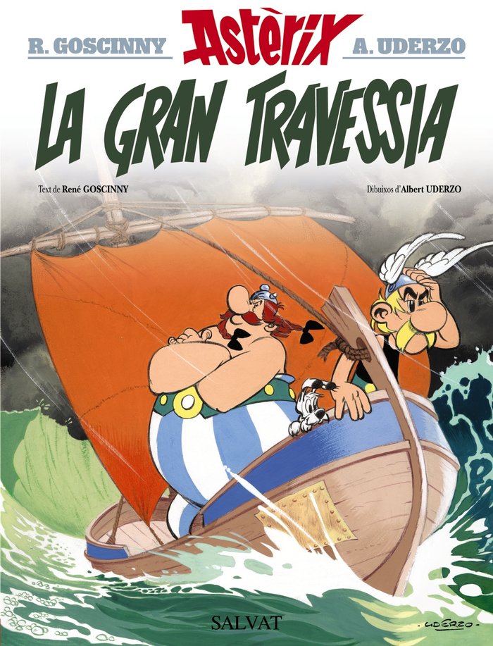 La gran travessia, de Goscinny, René | portada del libro
