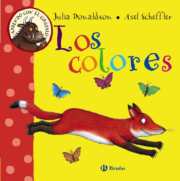 Aprendo con el grúfalo. Los colores, de Donaldson, Julia | portada del libro