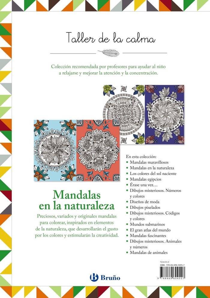 Taller de la calma. Mandalas en la naturaleza, de Varios Autores | portada del libro