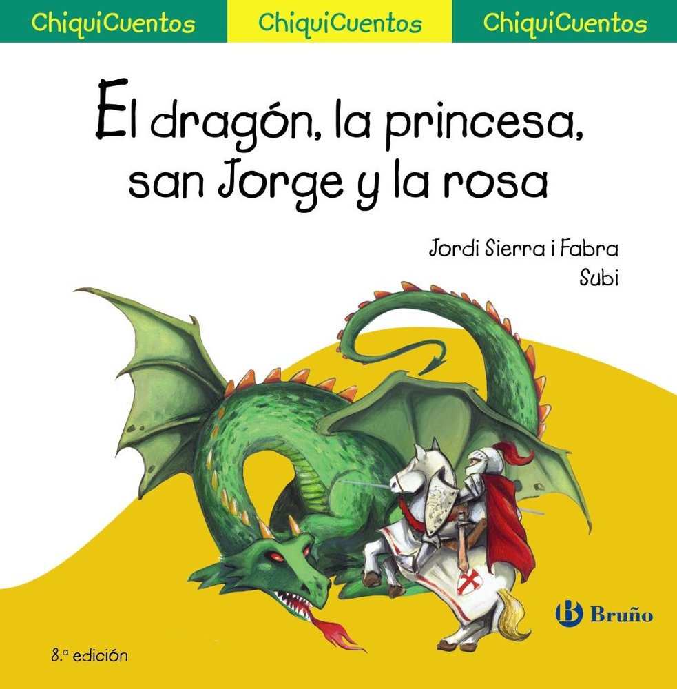 El dragón, la princesa, san Jorge y la rosa, de Sierra i Fabra, Jordi | portada del libro