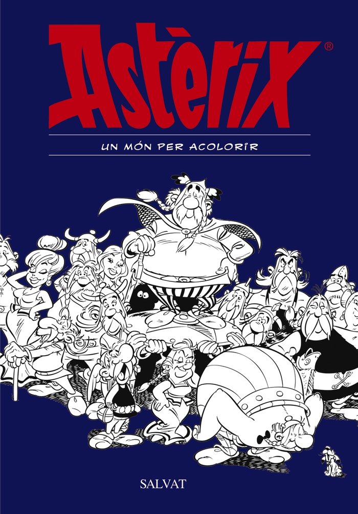Astèrix. Un món per acolorir, de Goscinny, René | portada del libro