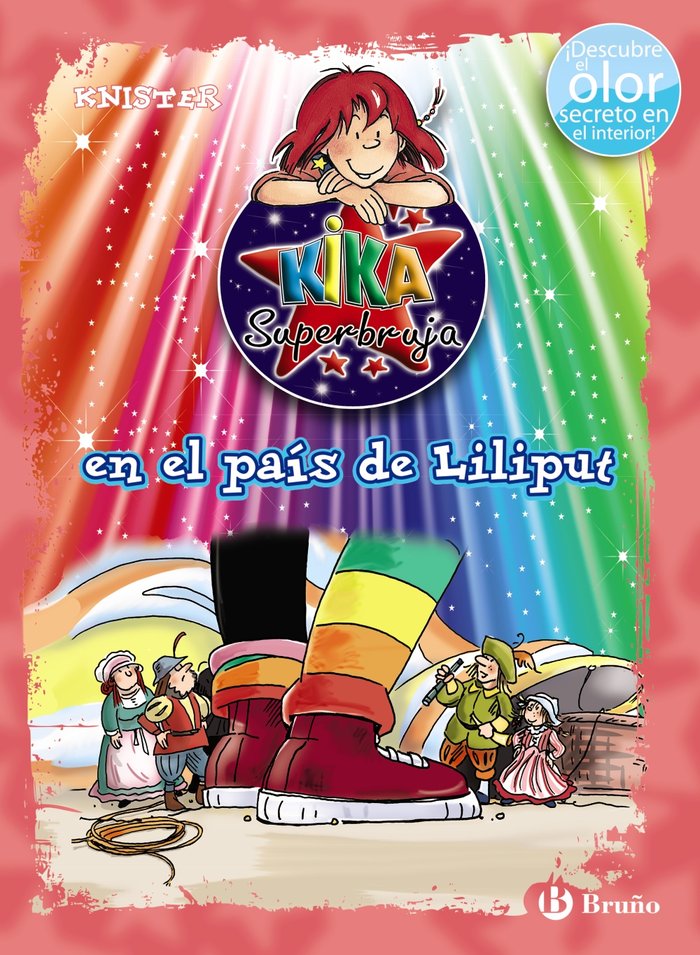 Kika Superbruja en el país de Liliput (ed. COLOR), de KNISTER | portada del libro