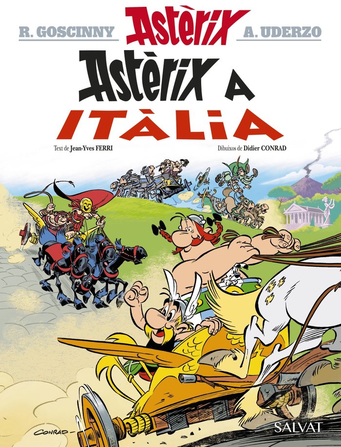 Astèrix a Itàlia, de Goscinny, René | portada del libro