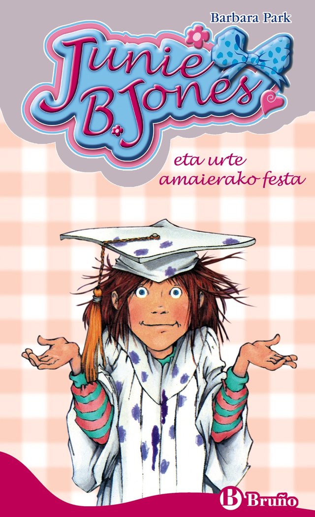 JUNIE B. JONES ETA URTE AMAIERAKO FESTA, de PARK, BARBARA | portada del libro