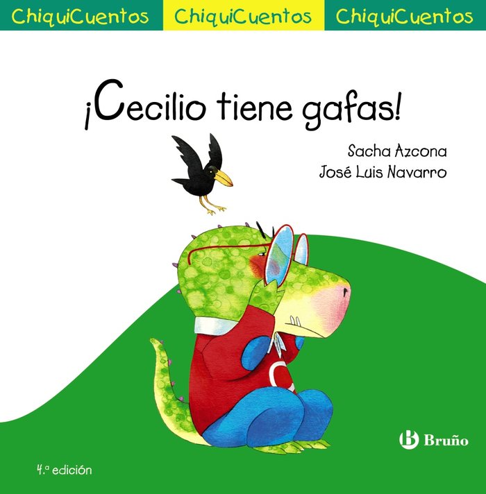 ¡Cecilio tiene gafas!, de Azcona, Sacha | portada del libro