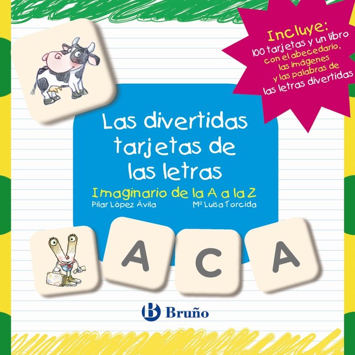 Las divertidas tarjetas de las letras, de López Ávila, Pilar | portada del libro