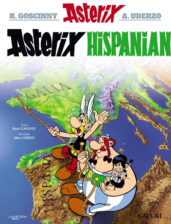 ASTERIX HISPANIAN, de GOSCINNY, RENé | portada del libro