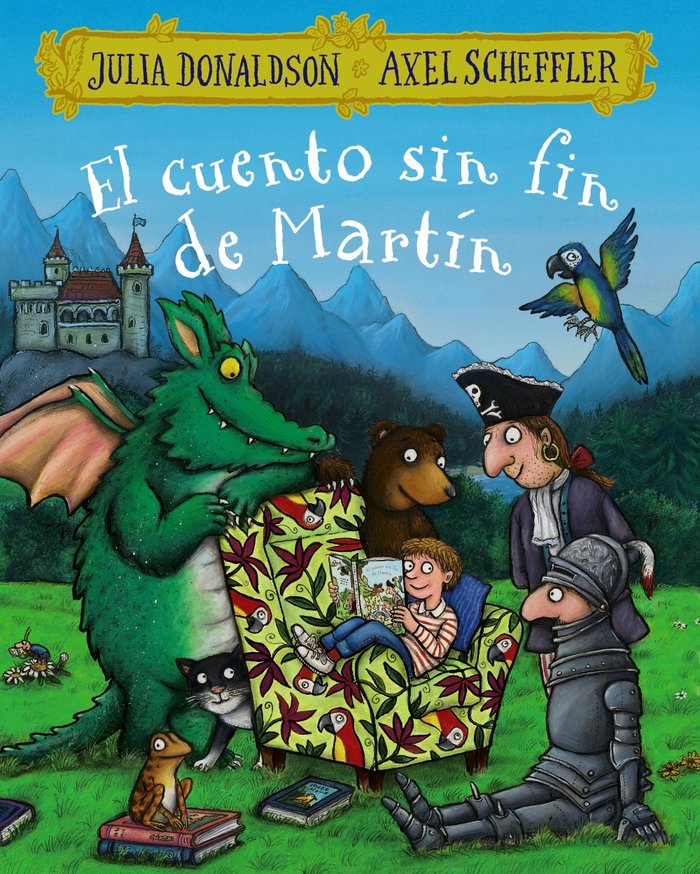 El cuento sin fin de Martín, de Donaldson, Julia | portada del libro