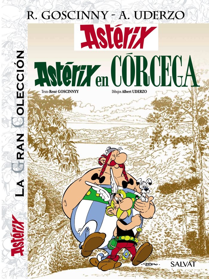 ASTERIX EN CORCEGA LA GRAN COLECCION, de GOSCINNY, RENE | portada del libro