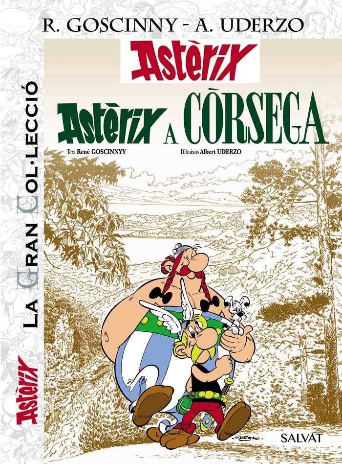 ASTERIX A CORSEGA LA GRAN COLLECCIO, de GOSCINNY, RENE | portada del libro