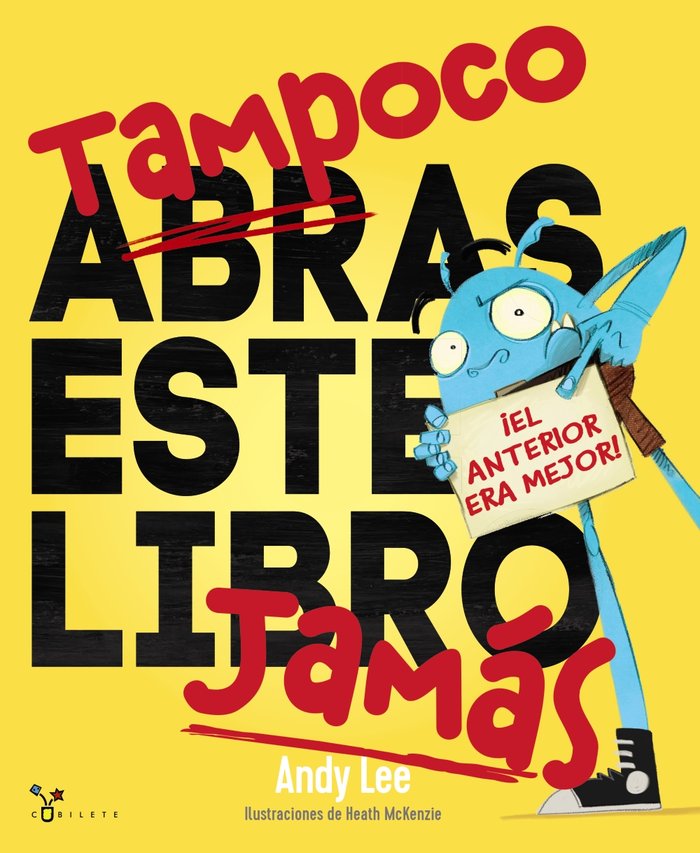 Tampoco abras este libro jamás, de Lee, Andy | portada del libro