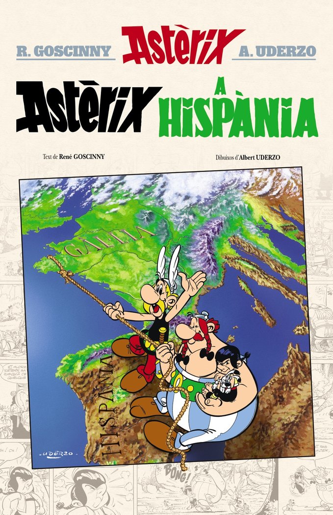 Astèrix a Hispània. Edició de luxe, de Goscinny, René | portada del libro