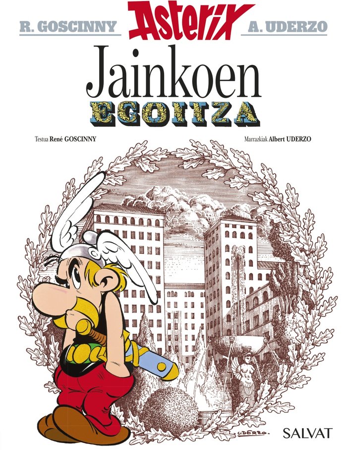 JAINKOEN EGOITZA, de GOSCINNY, RENé | portada del libro