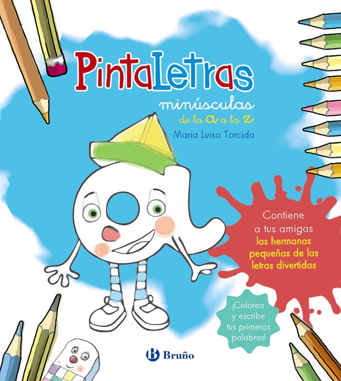 PintaLetras minúsculas de la a a la z, de Torcida Álvarez, M.ª Luisa | portada del libro