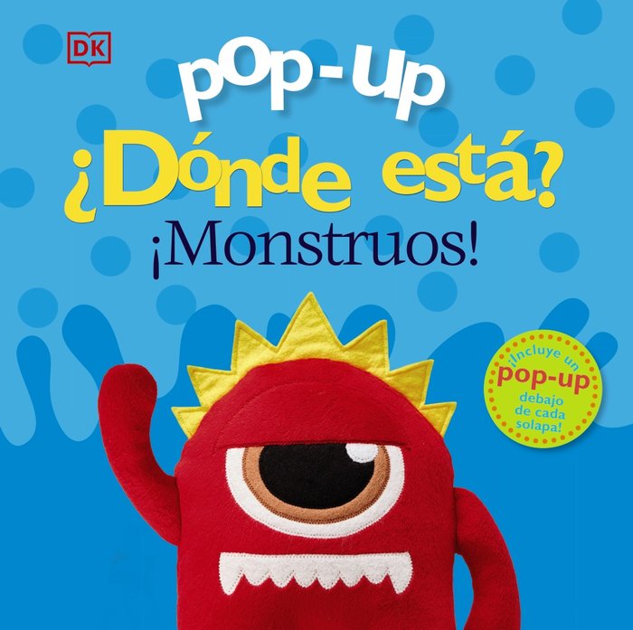 Pop-up. ¿Dónde está? ¡Monstruos!, de Lloyd, Clare | portada del libro