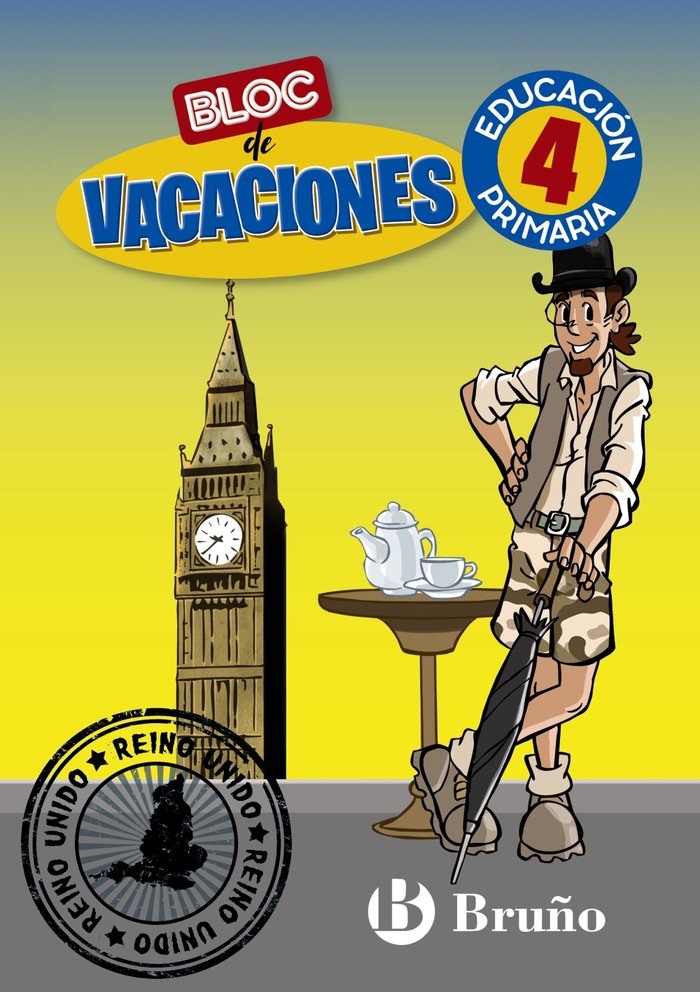Bloc de vacaciones 4, de Murillo, Núria | portada del libro
