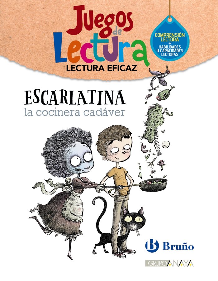 ESCARLATINA LA COCINERA CADAVER, de EQUIPO DE LECTURA EFICAZ | portada del libro