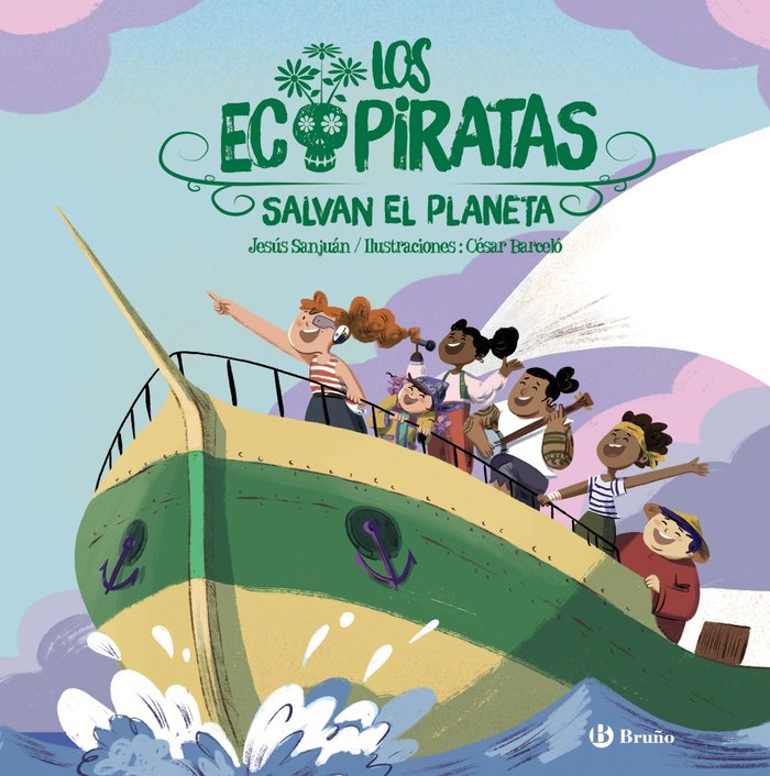 Los EcoPiratas salvan el planeta, de SANJUAN CANTERO, JESUS | portada del libro