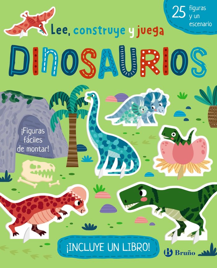 LEE CONSTRUYE Y JUEGA DINOSAURIOS, de GALE, ROBYN | portada del libro