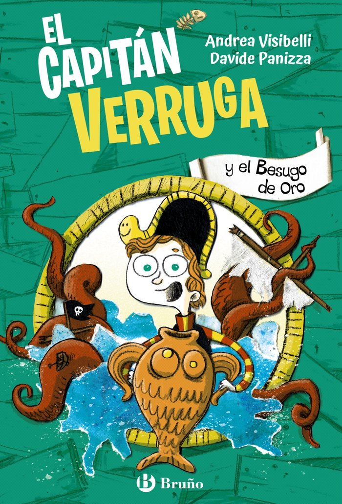 EL CAPITAN VERRUGA 2 EL CAPITAN VERRUGA Y EL BESUGO DE ORO, de VISIBELLI, ANDREA | portada del libro